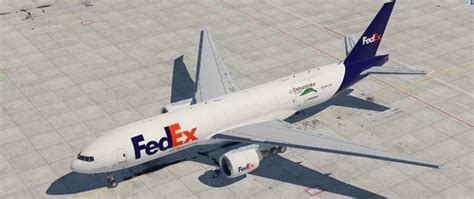 flight factor 777 fedex.
